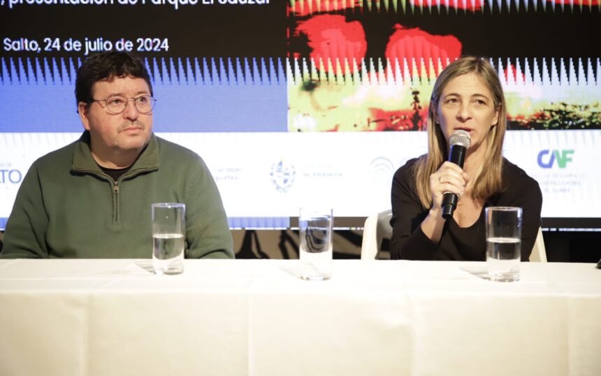 Presentación a la comunidad del proyecto «Parque Sauzal» en Salto